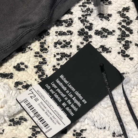 MICHAEL LAUREN | NWOT Karl Open Shoulder Dress - Picture 3 of 3